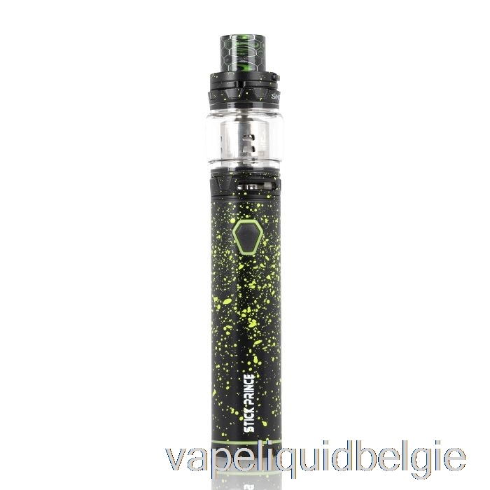 Vape België Smok Stick Prins Kit - Pen-stijl Tfv12 Prins Zwart Met Groene Spray